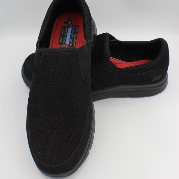 wide fit non slip shoes
